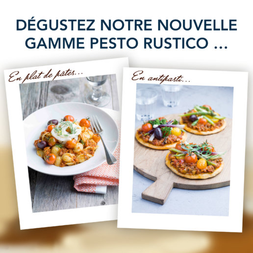 Teaser pour Facebook - Gamme Pesto rustico