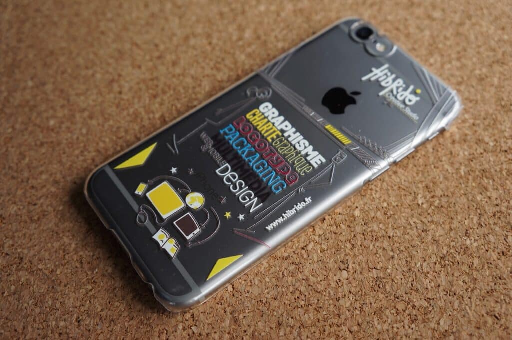 Impression directe sur coque en silicone