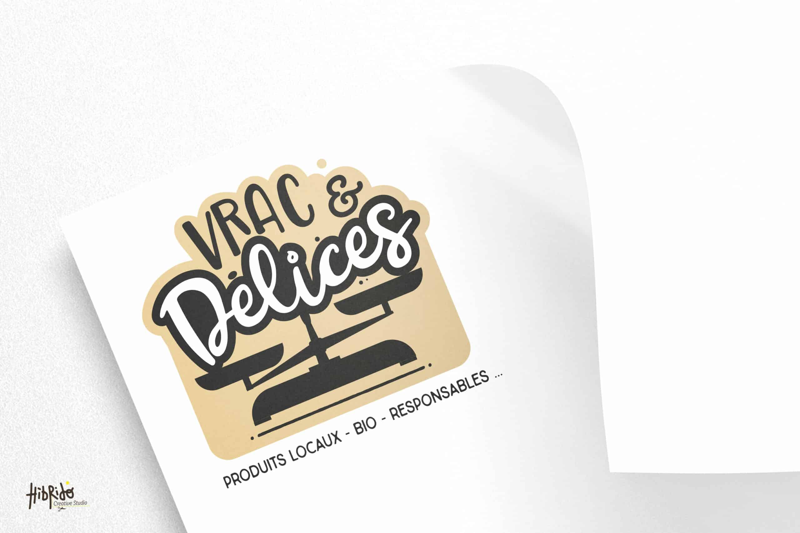 Logo Vrac & Délices, produits bio et responsables