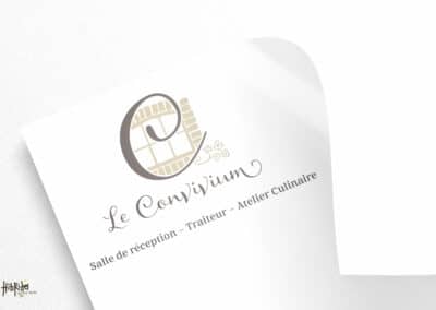 Le Convivium : création graphique et création site web – Lestrem