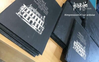 Des ardoises imprimées pour l’hôtel de ville de Hondschoote