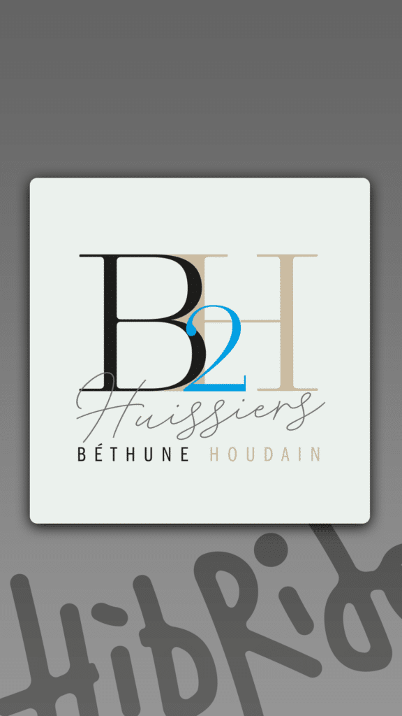 Logo B2H Commissaire de Justice à Béthune