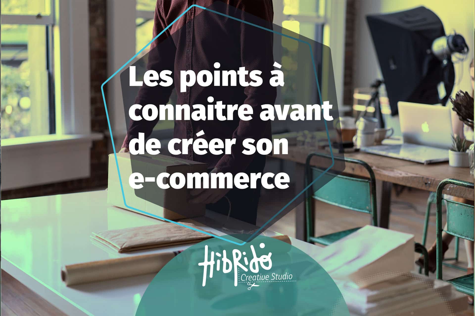 image mettant en valeur le titre de l'article "Les points à connaître avant de créer son e-commerce"