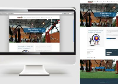 Création du site Les archers La Couturois