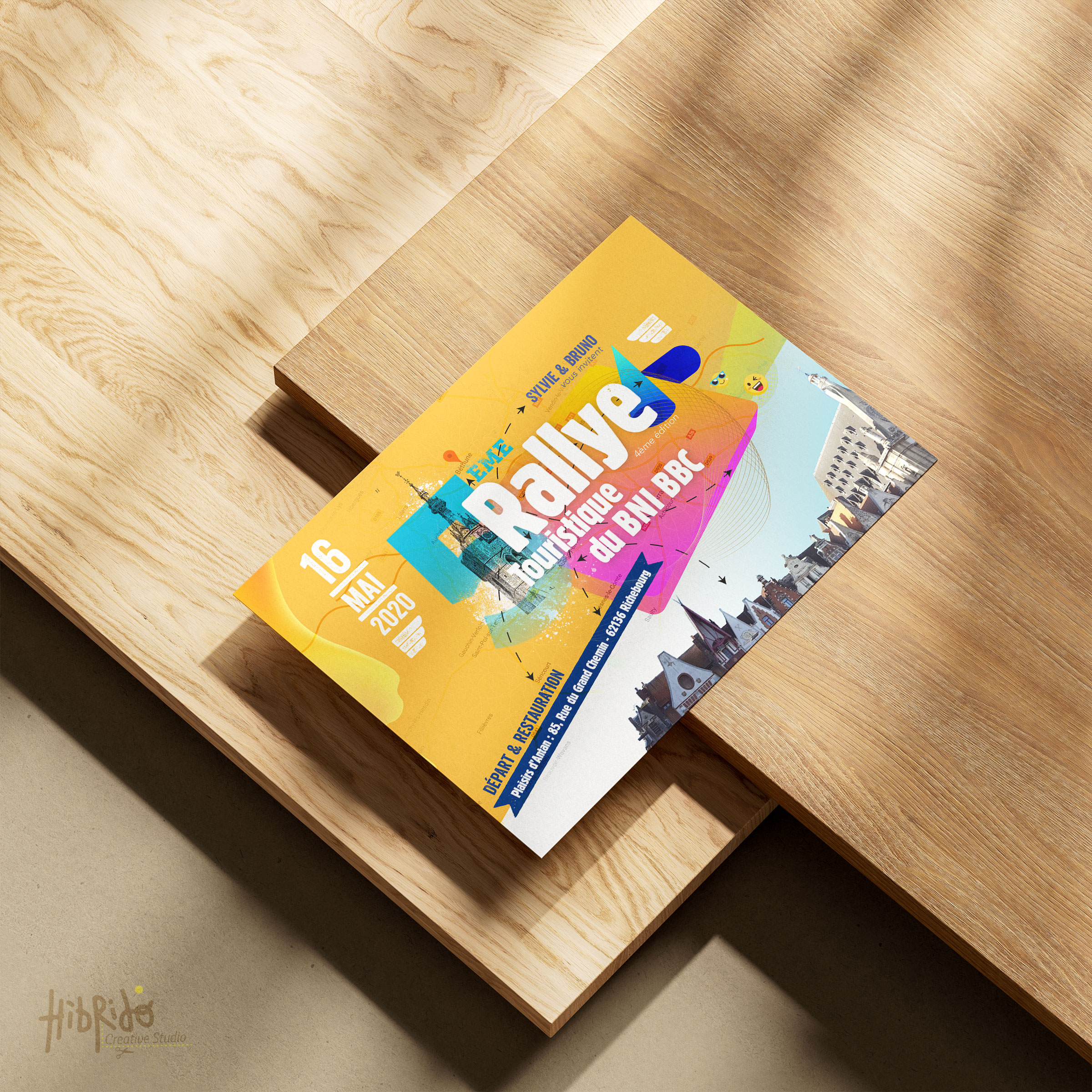 Flyer Rallye touristique BNI BBC 2020