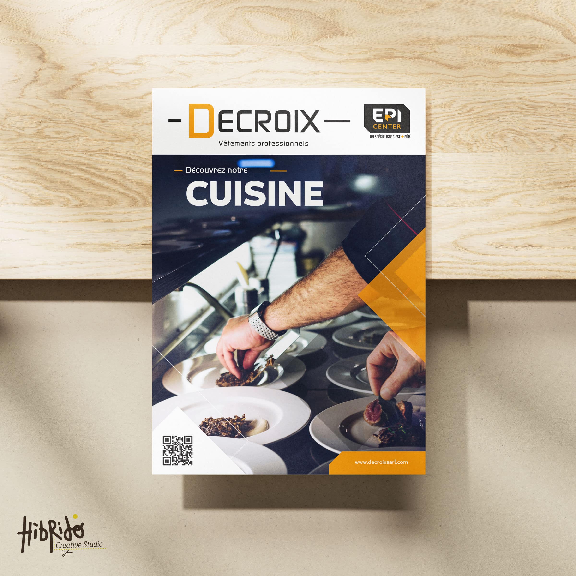 Brochure promotionnel cuisine Decroix.