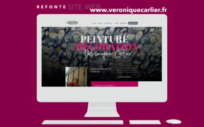 Création du site internet : Veronique Carlier – Décoratrice et Peintre Béthune