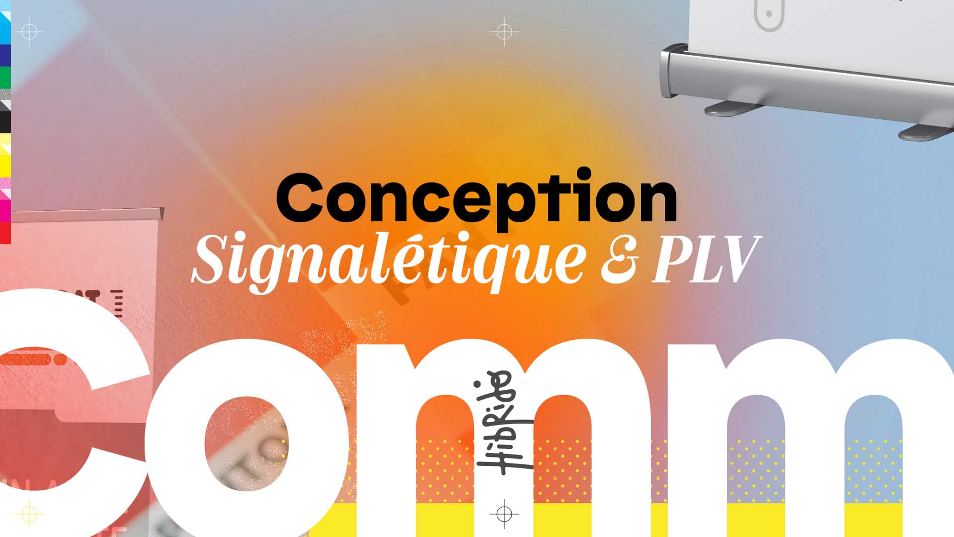 Conception signalétique et PLV