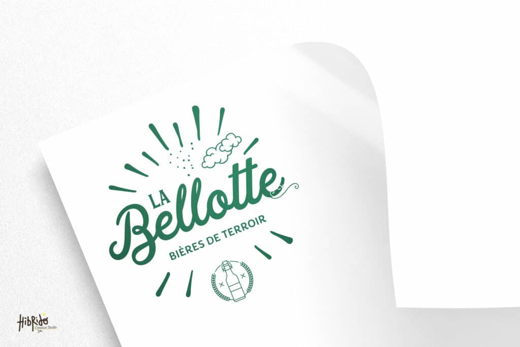 Logo La Bellotte "Bières de terroir"