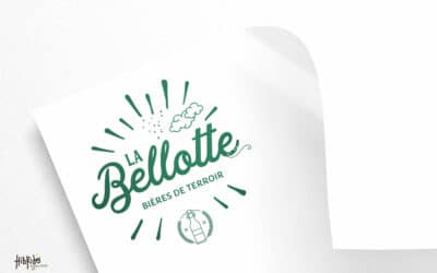 Conception du logo et image de marque : La Bellotte – La Couture