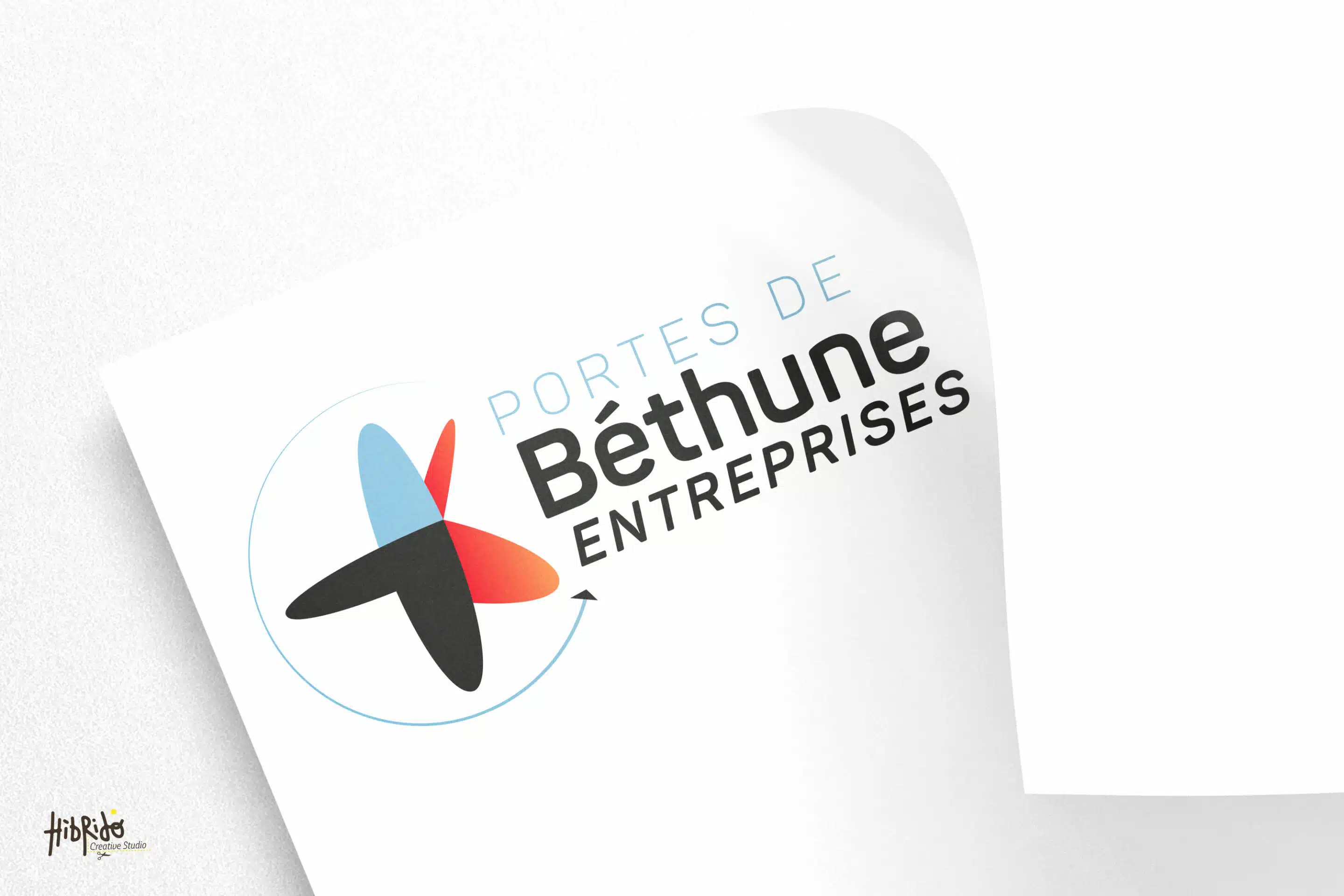 Logo Portes de Béthune Entreprises.