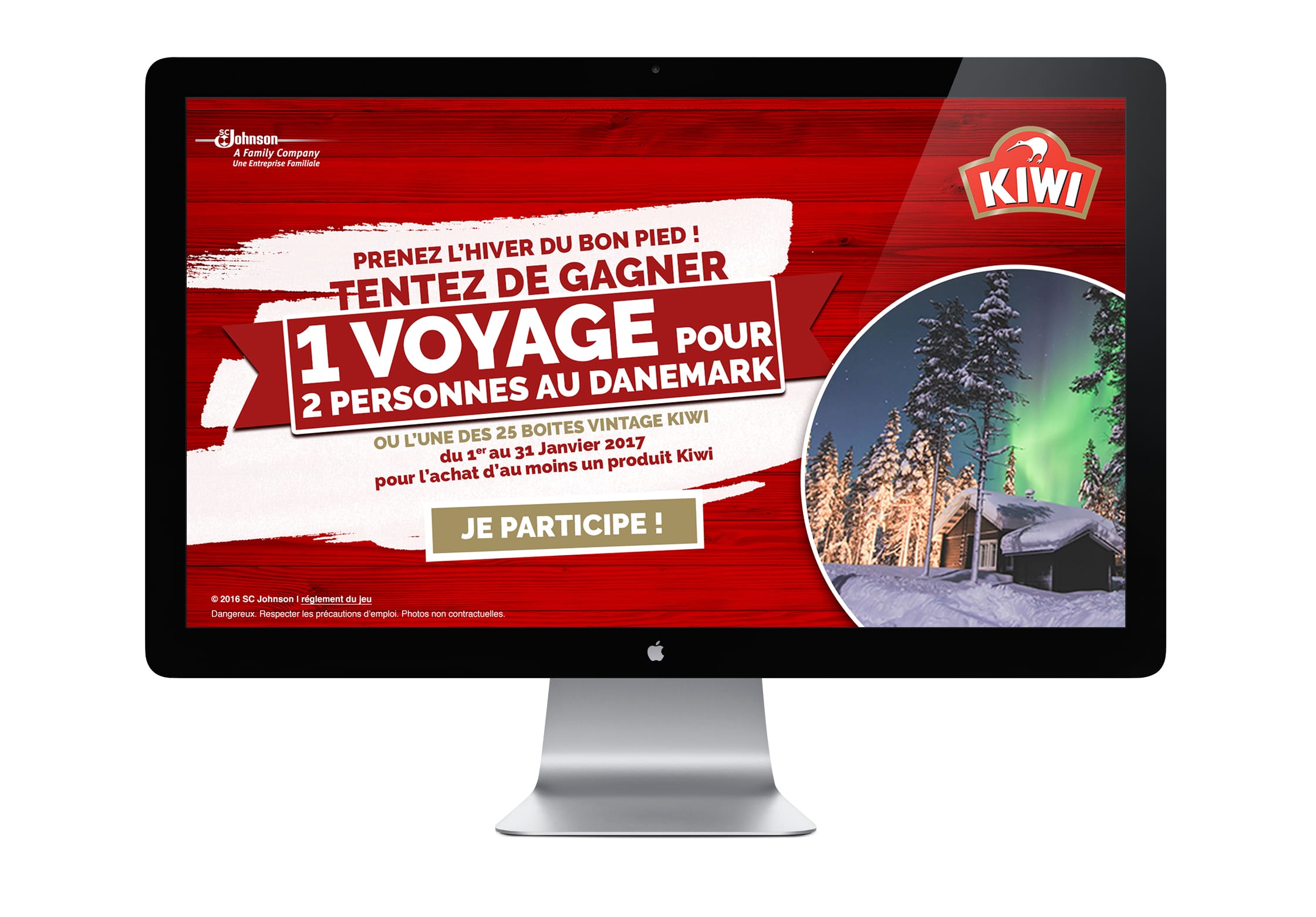 Concours Kiwi: Gagnez un voyage au Danemark