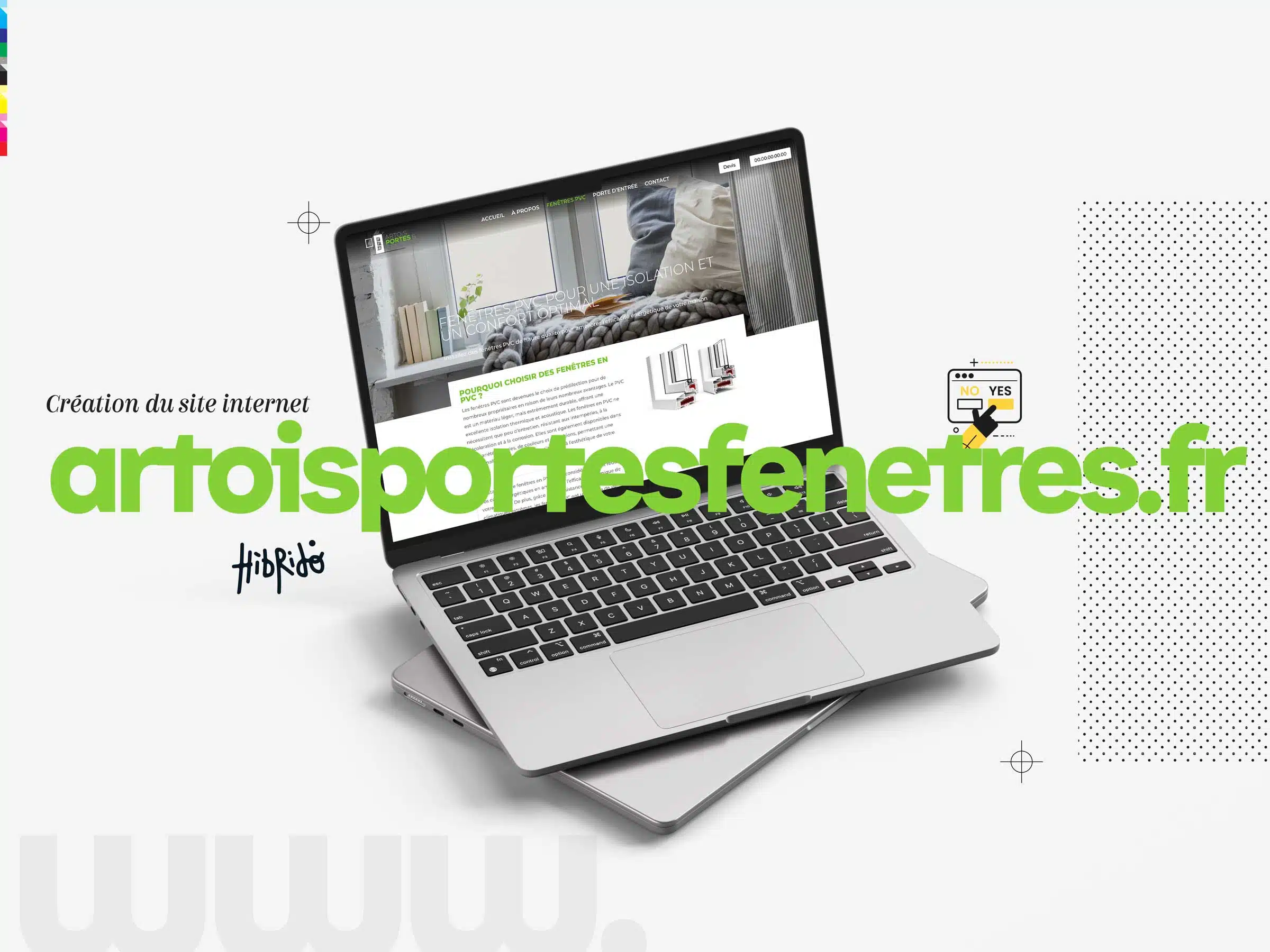 Création site artoisportesfenetres.fr