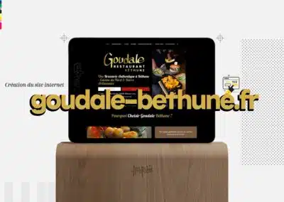 Création de site internet pour restaurant à Béthune