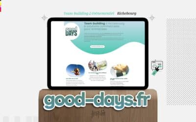 Création du site vitrine pour Good Days – Richebourg