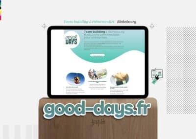Création du site vitrine pour Good Days – Richebourg