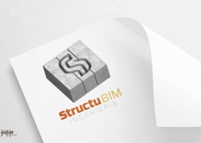 Création du logo StructuBIM Ingénierie