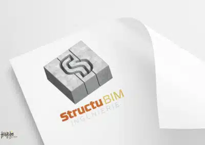 Création du logo StructuBIM Ingénierie